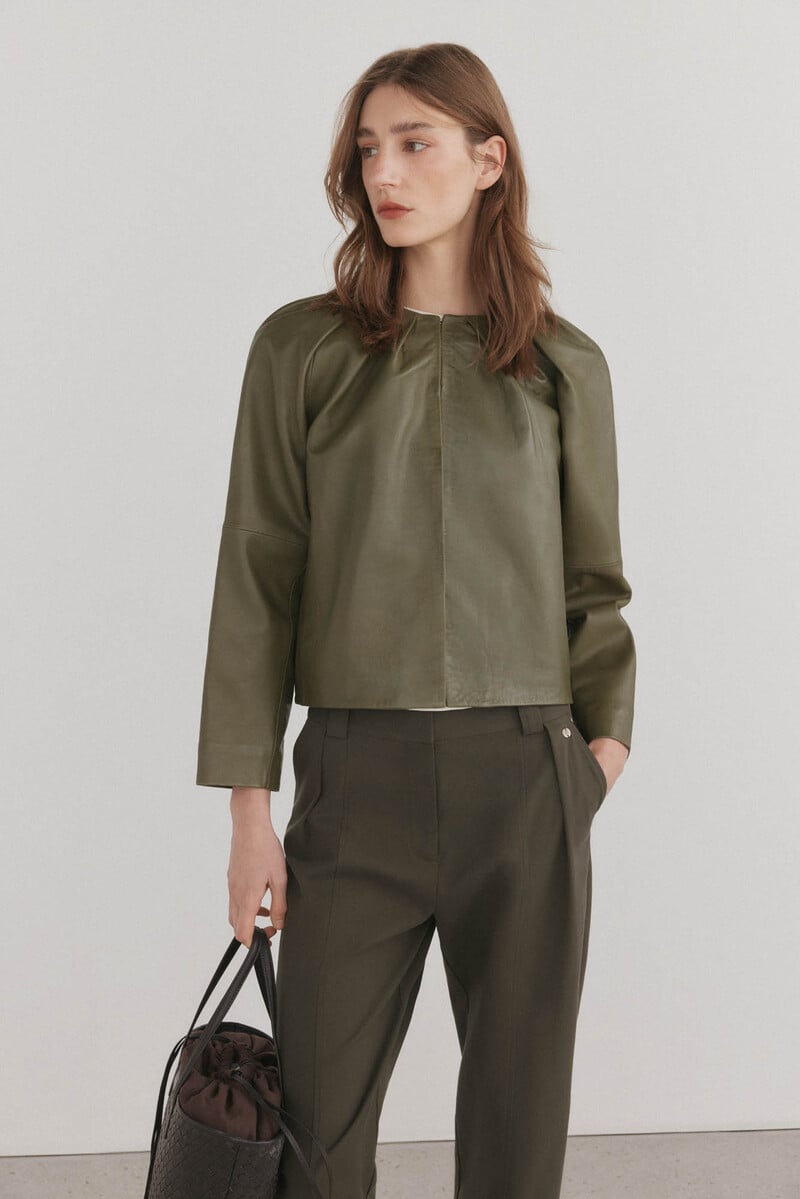 Cortefiel Bomber Soft Piel