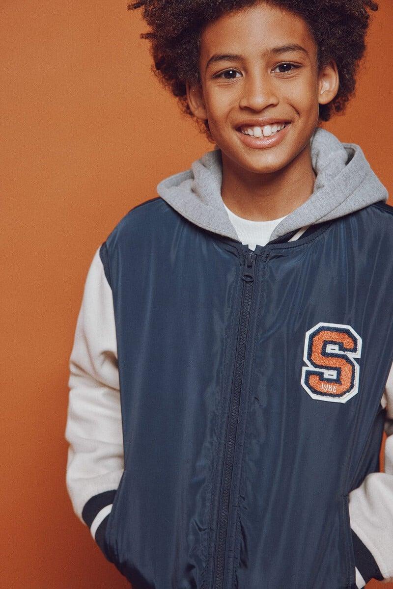 Cortefiel Bomber Varsity Niño