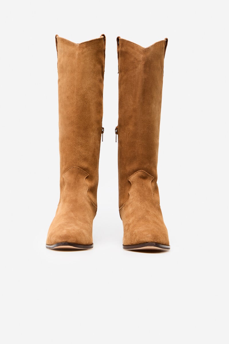 Cortefiel Bota Alta Cowboy Básica
