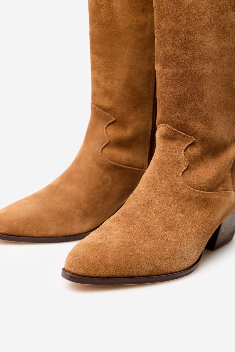 Cortefiel Bota Alta Cowboy Básica