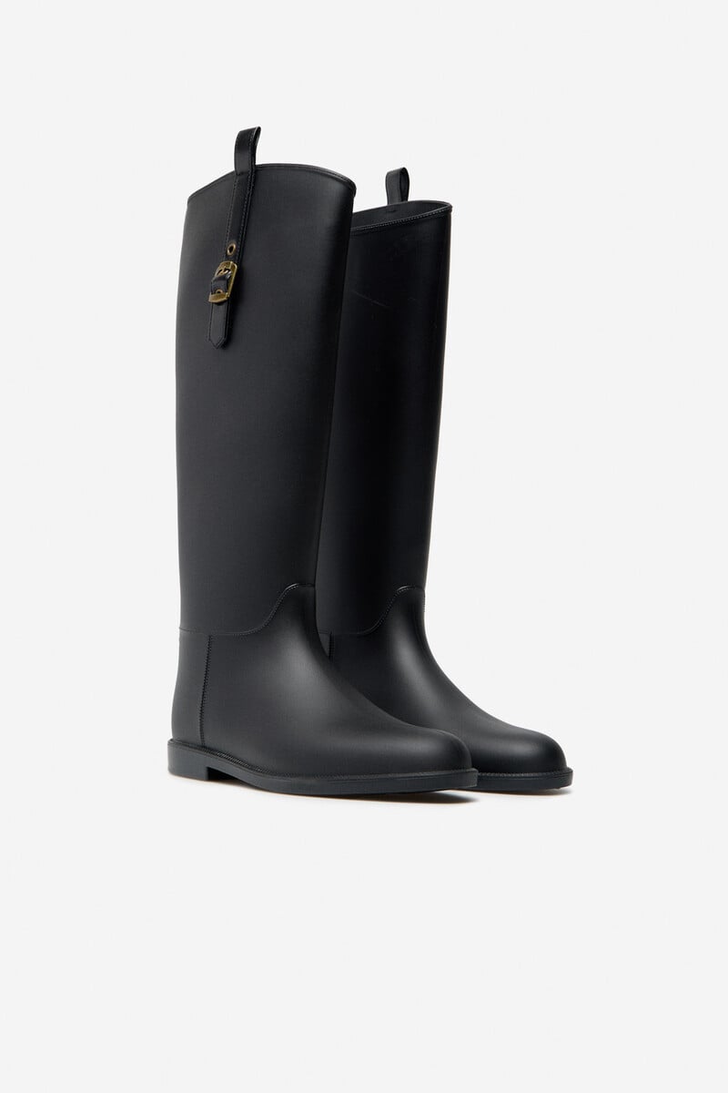 Cortefiel Bota De Agua Hebilla