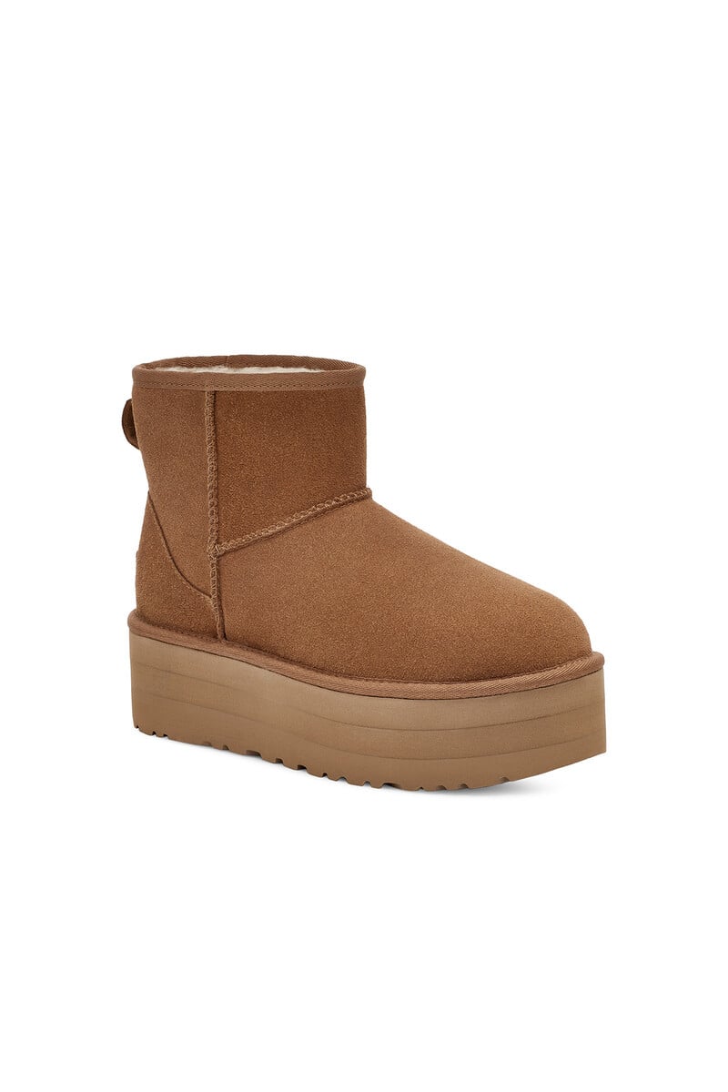 Cortefiel Bota Mujer Classic Mini Platform