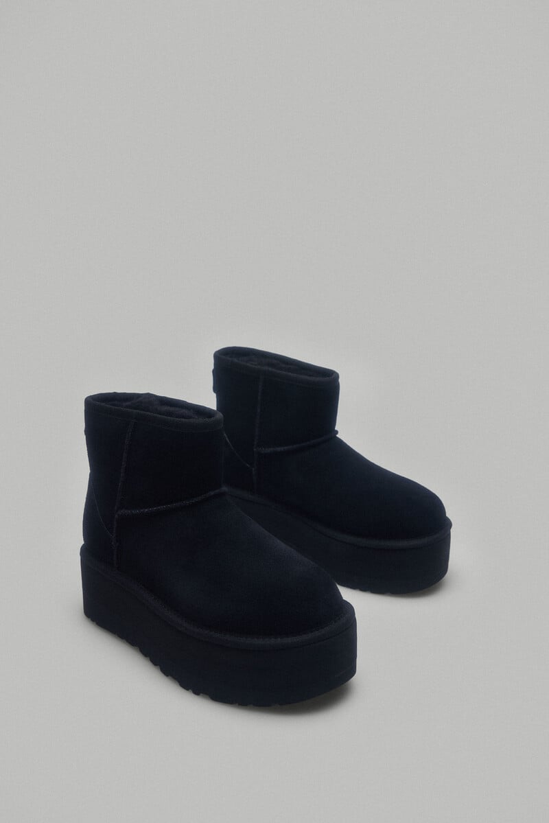Cortefiel Bota Mujer Platafoma