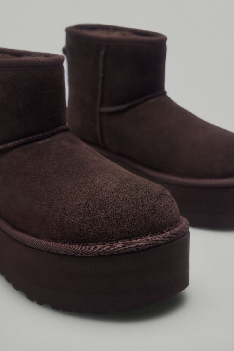 Cortefiel Bota Mujer Platafoma