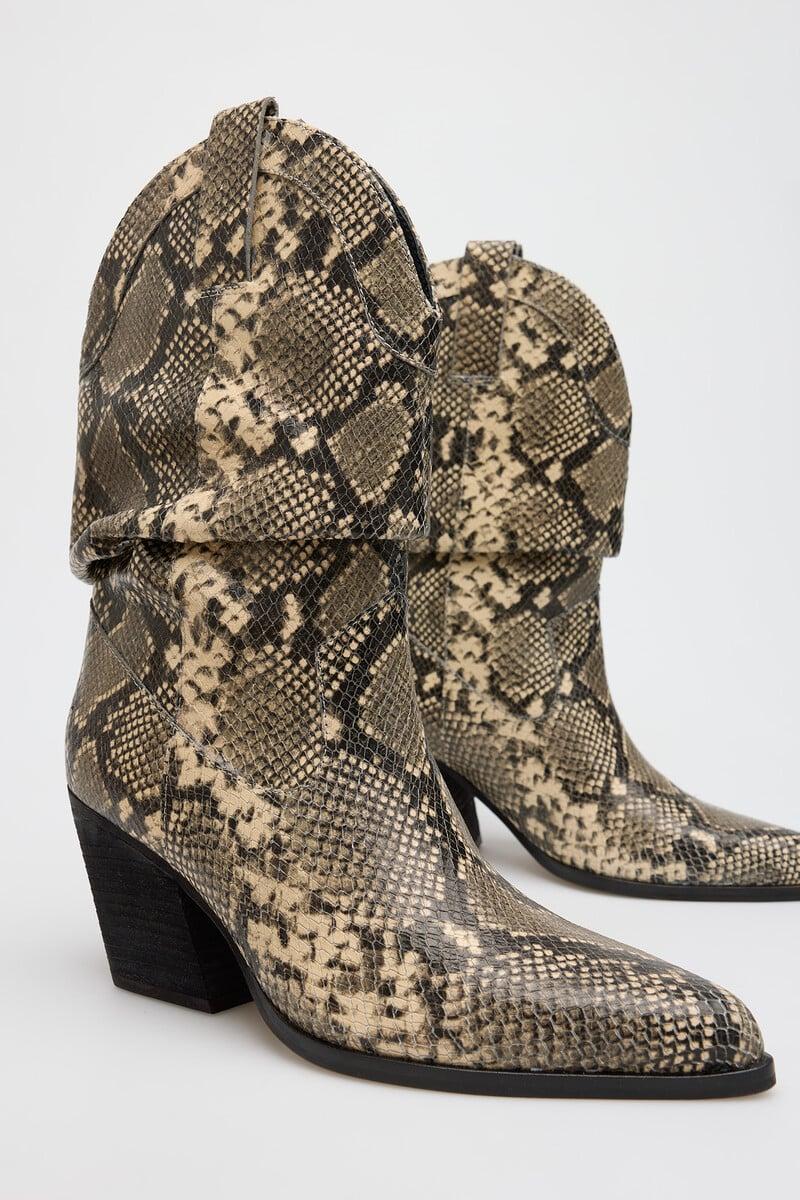 Cortefiel Bota Serpiente