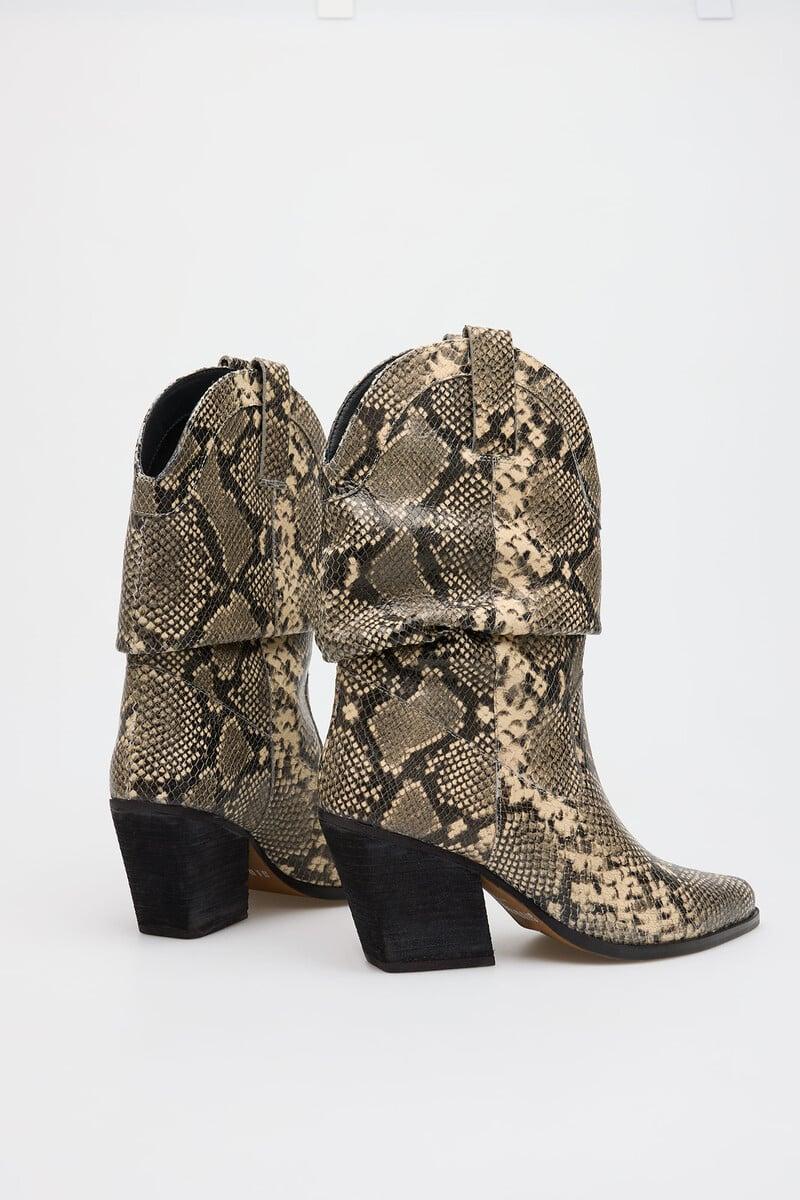 Cortefiel Bota Serpiente
