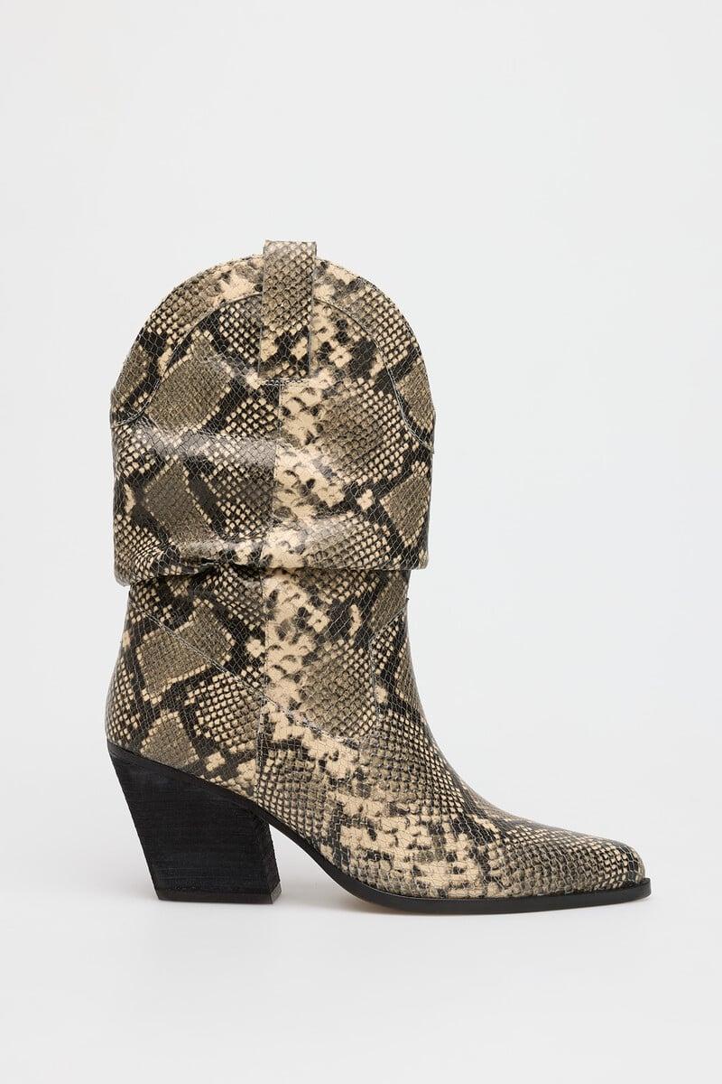 Cortefiel Bota serpiente