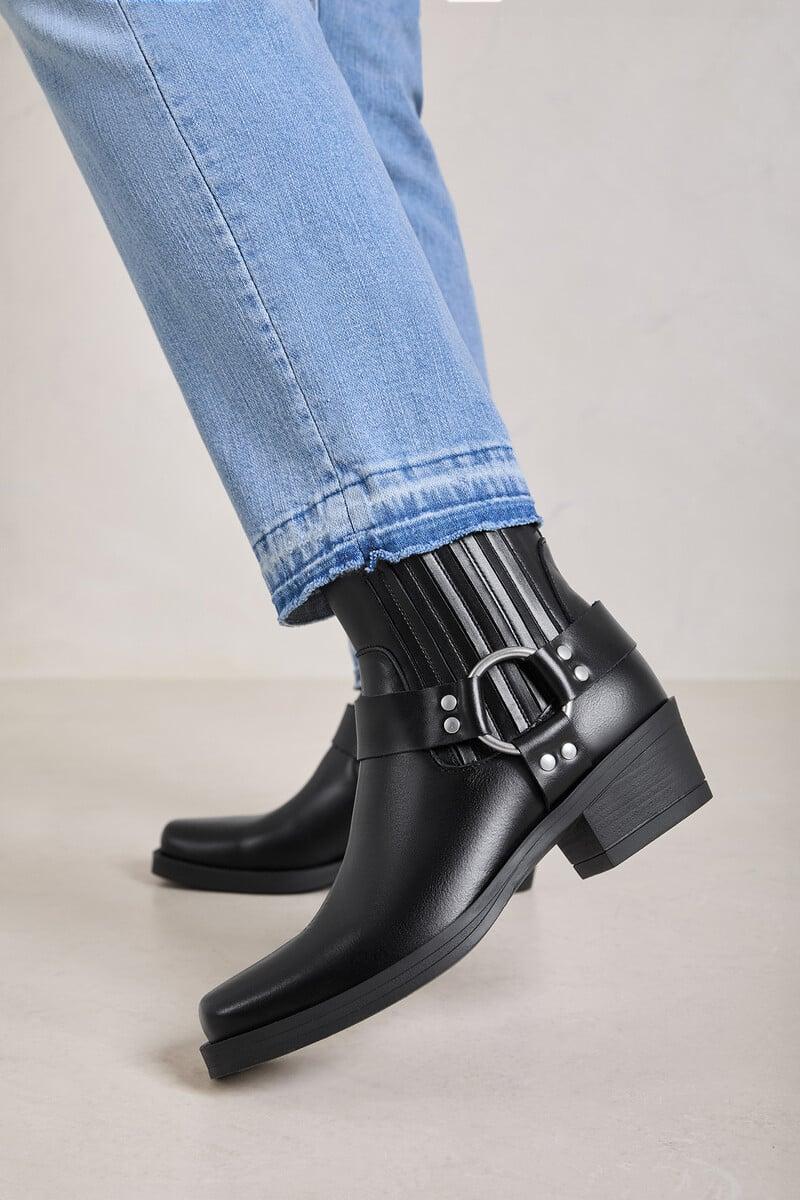 Cortefiel Botas Biker Lizo Old