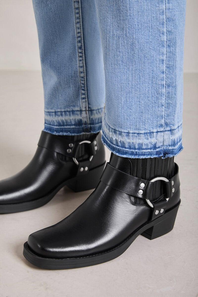 Cortefiel Botas Biker Lizo Old