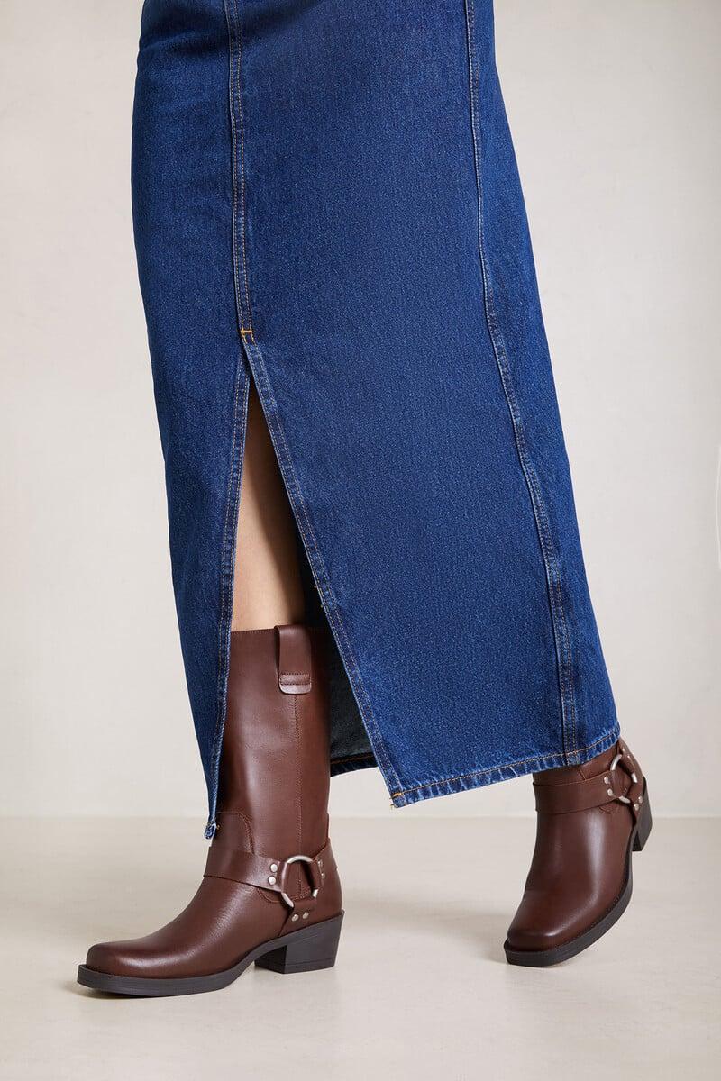 Cortefiel Botas Biker Willa Old