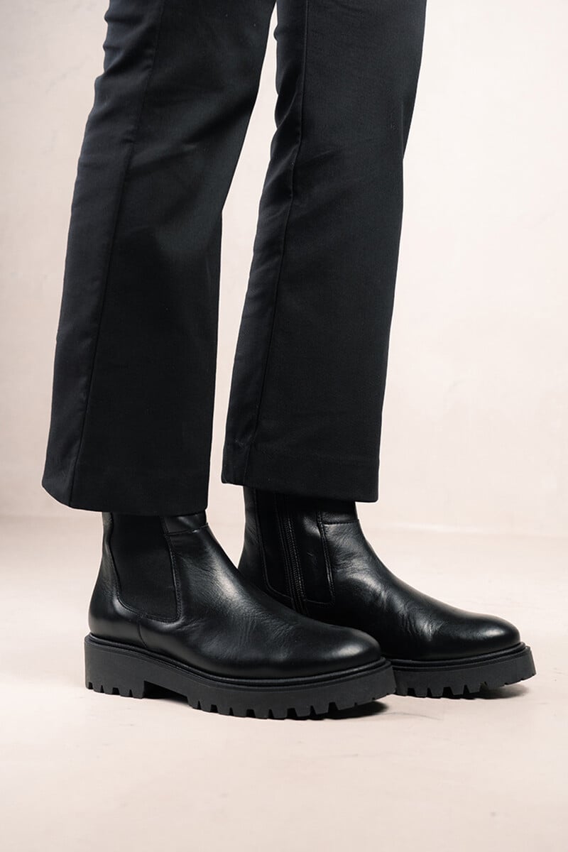 Cortefiel Botas chelsea de piel Marion