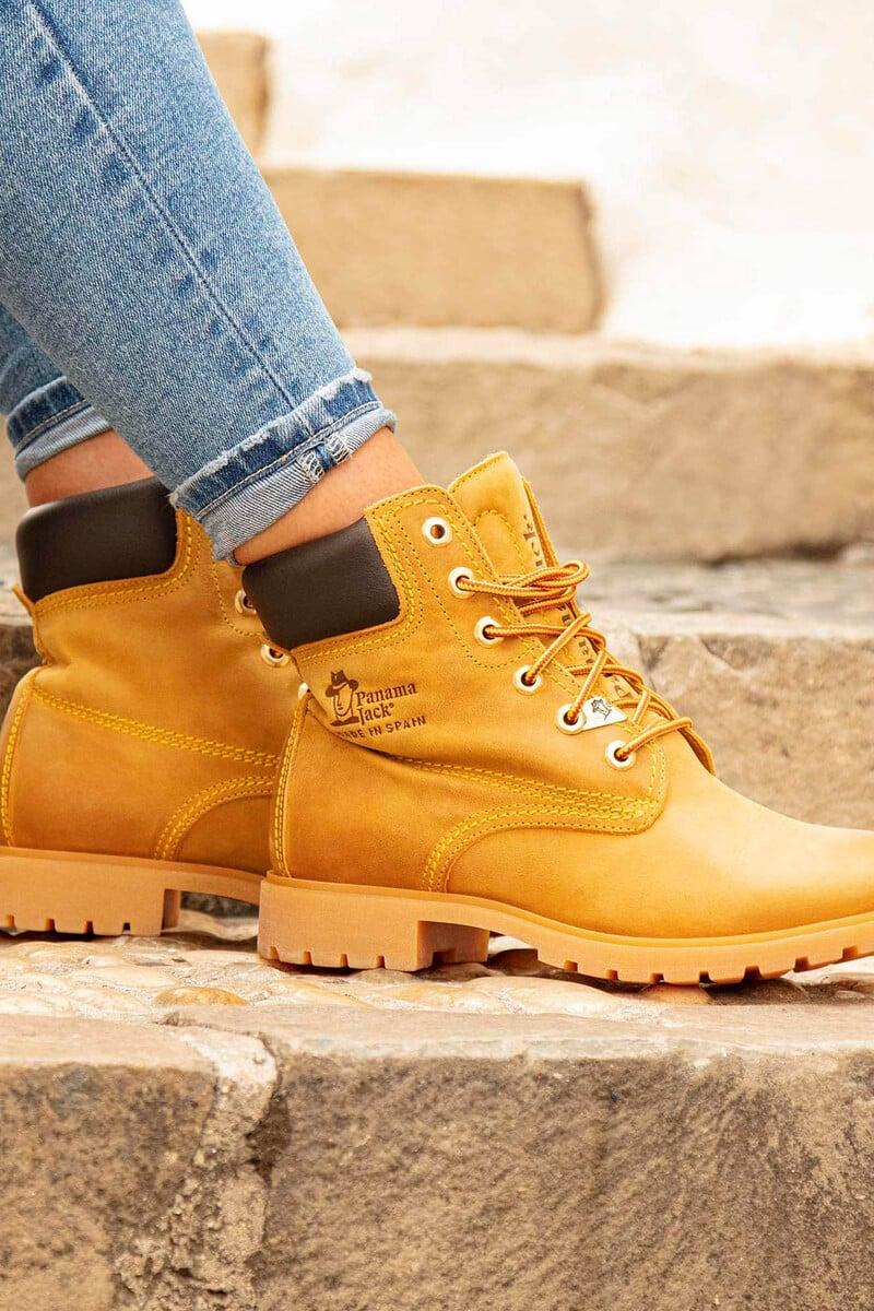 Cortefiel Botas De Piel Con Forro Interior De Piel