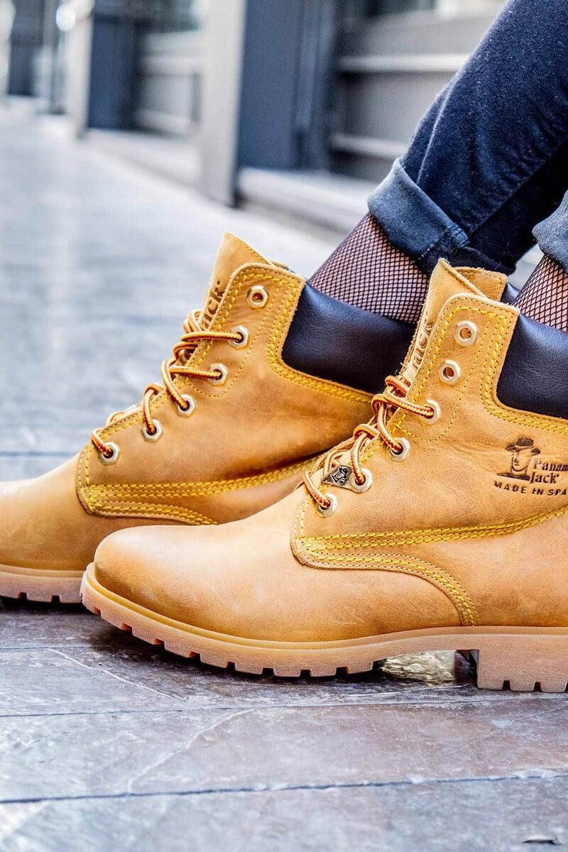 Cortefiel Botas De Piel Con Forro Interior De Piel