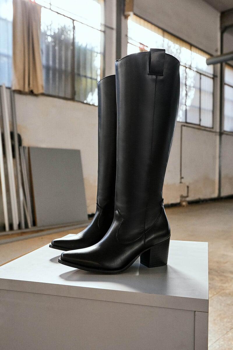 Cortefiel Botas De Piel Julieta