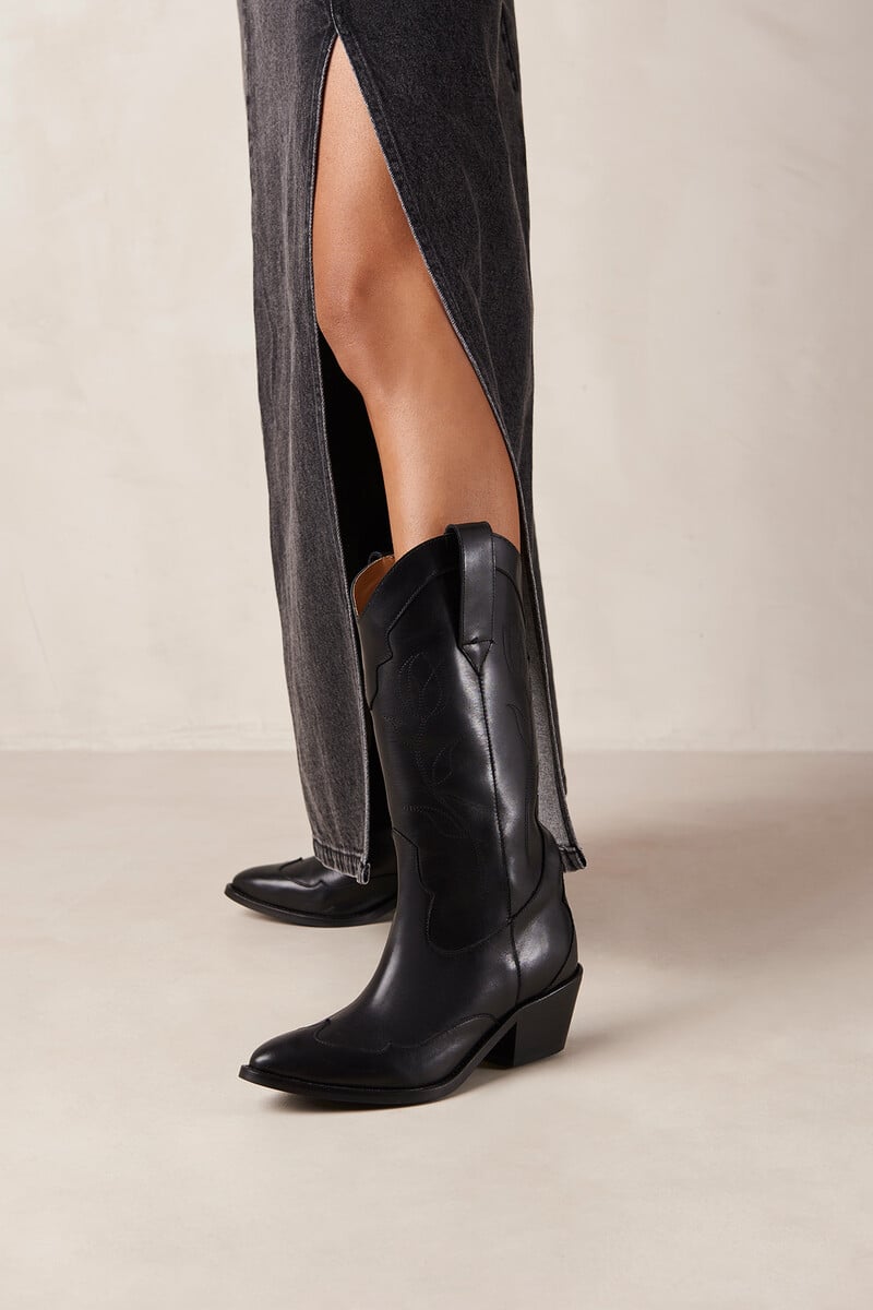 Cortefiel Botas de piel Liberty