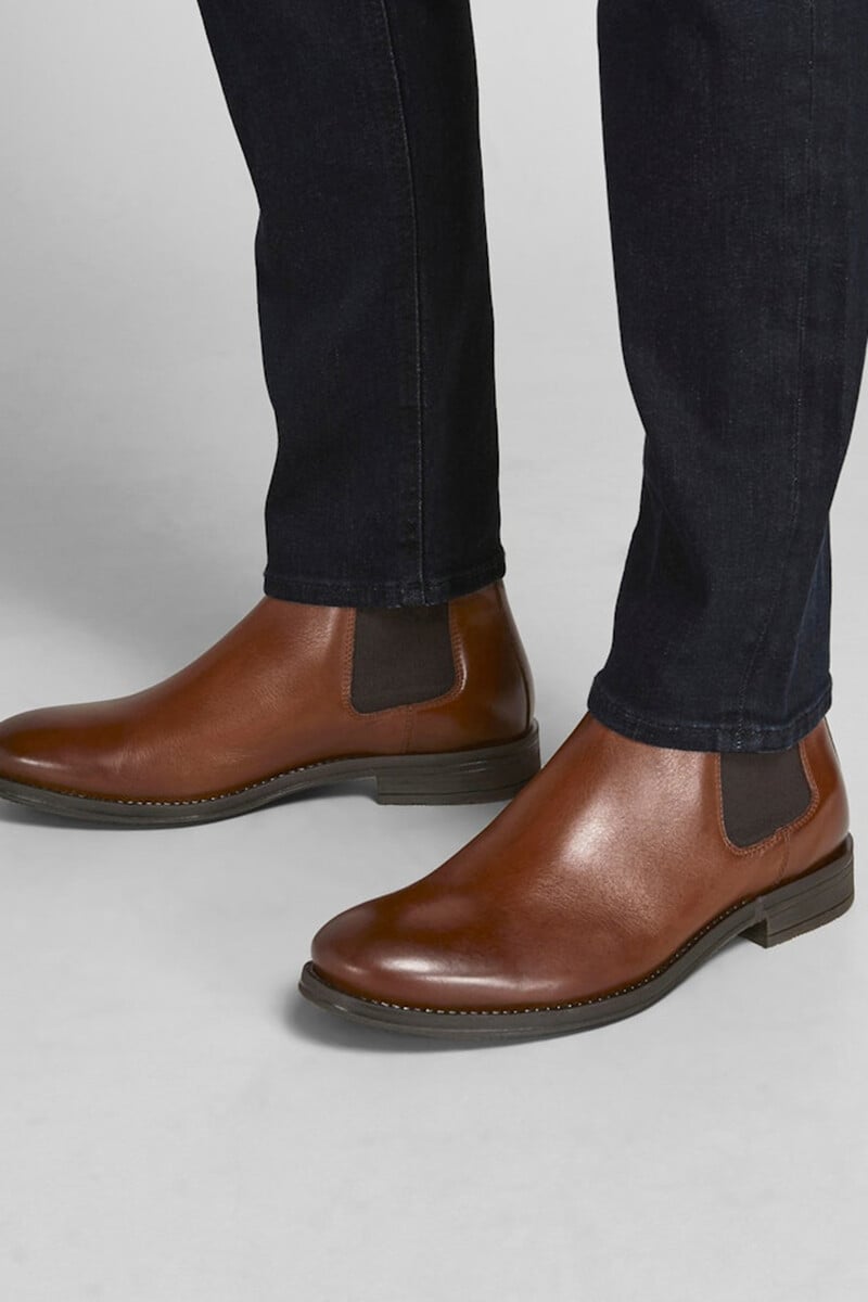 Cortefiel Botin chelsea piel