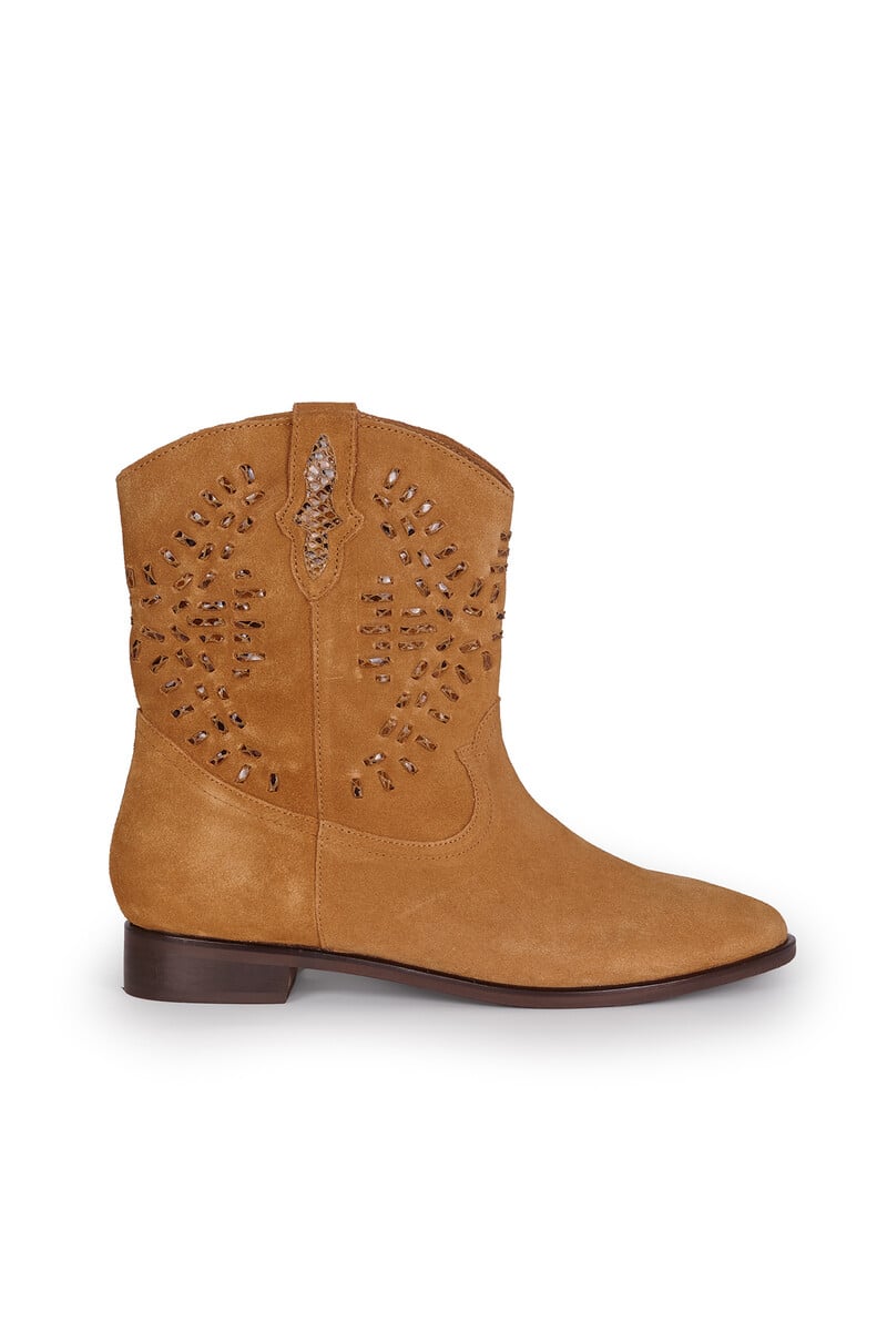 Cortefiel Botín piel serraje