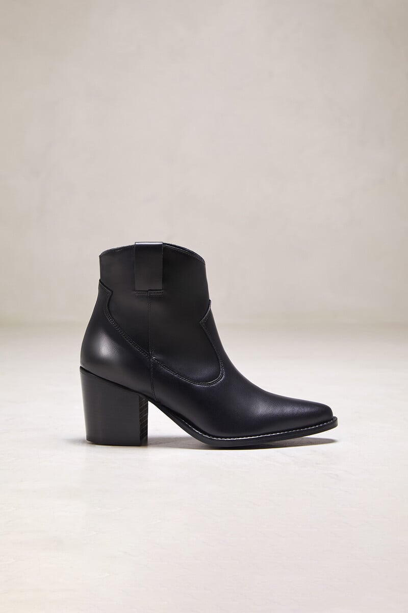 Cortefiel Botines De Piel Agustina