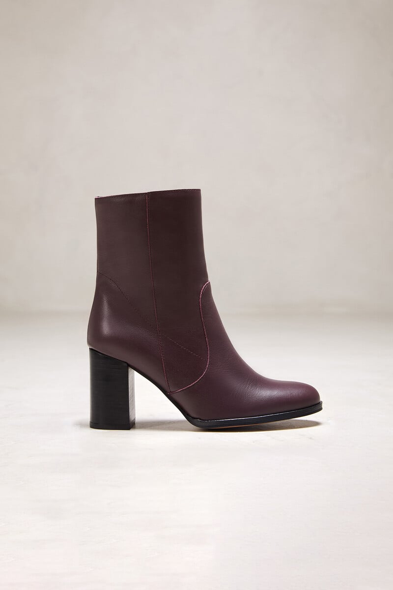 Cortefiel Botines De Piel Chiara