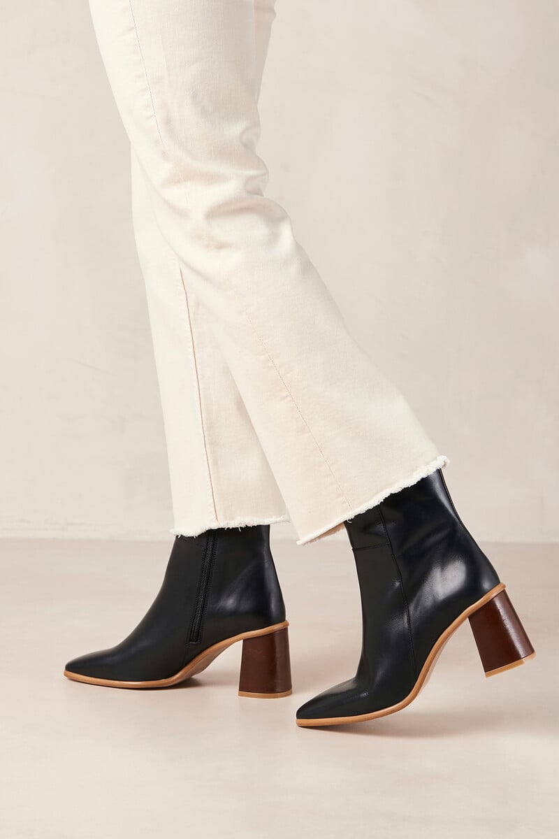 Cortefiel Botines De Piel West Vintage