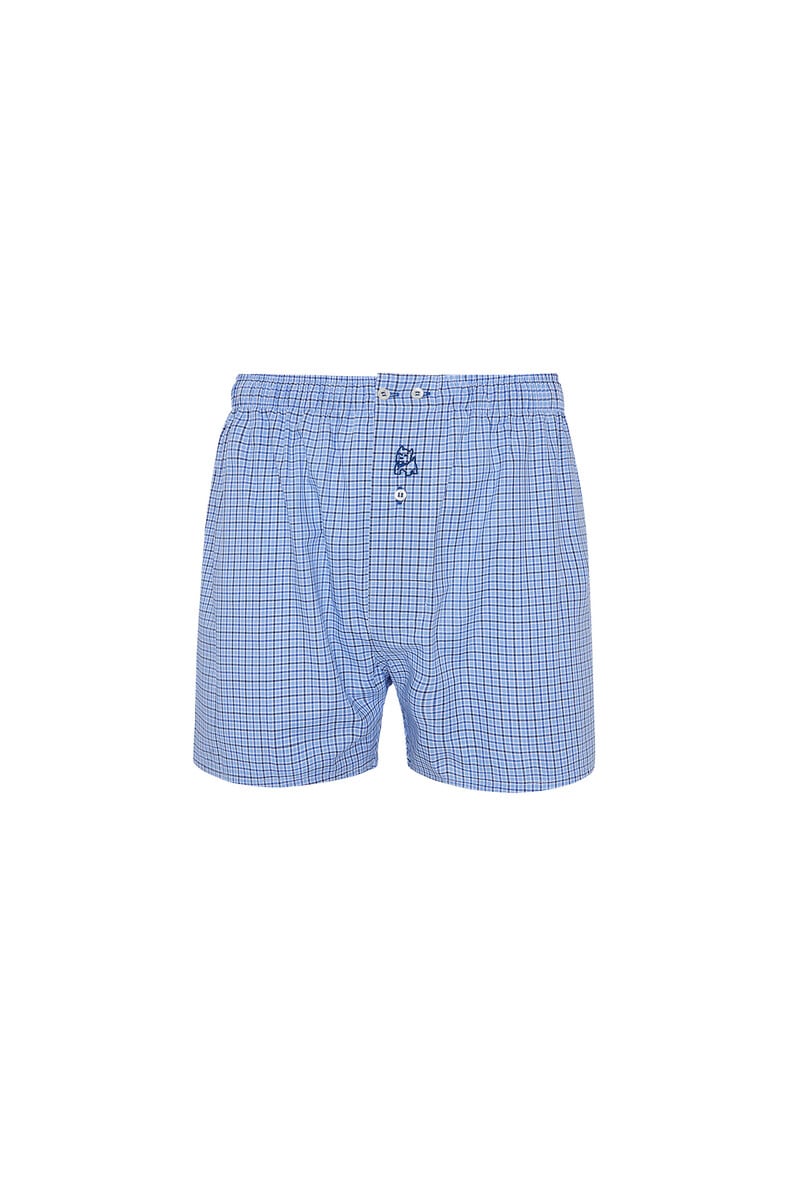 Cortefiel Bóxer estampado azul