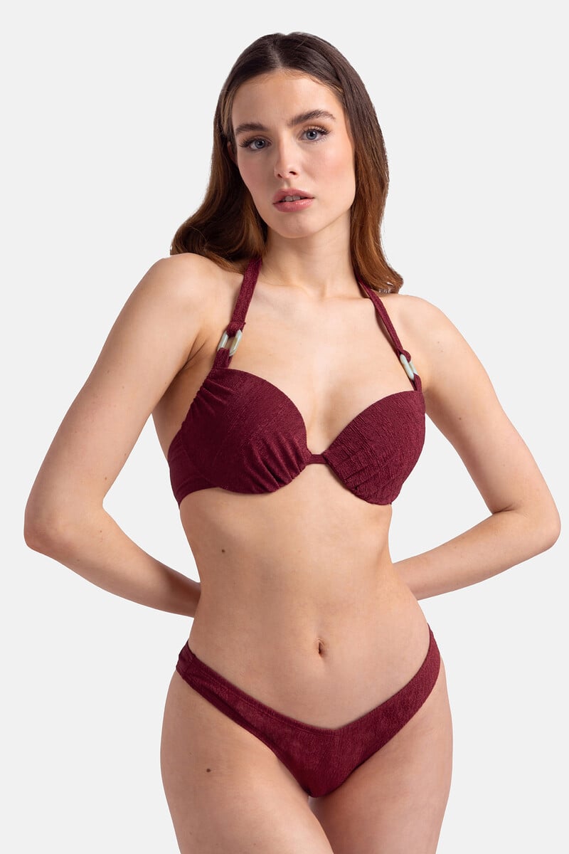 Cortefiel Braga de bikini brasileña roja