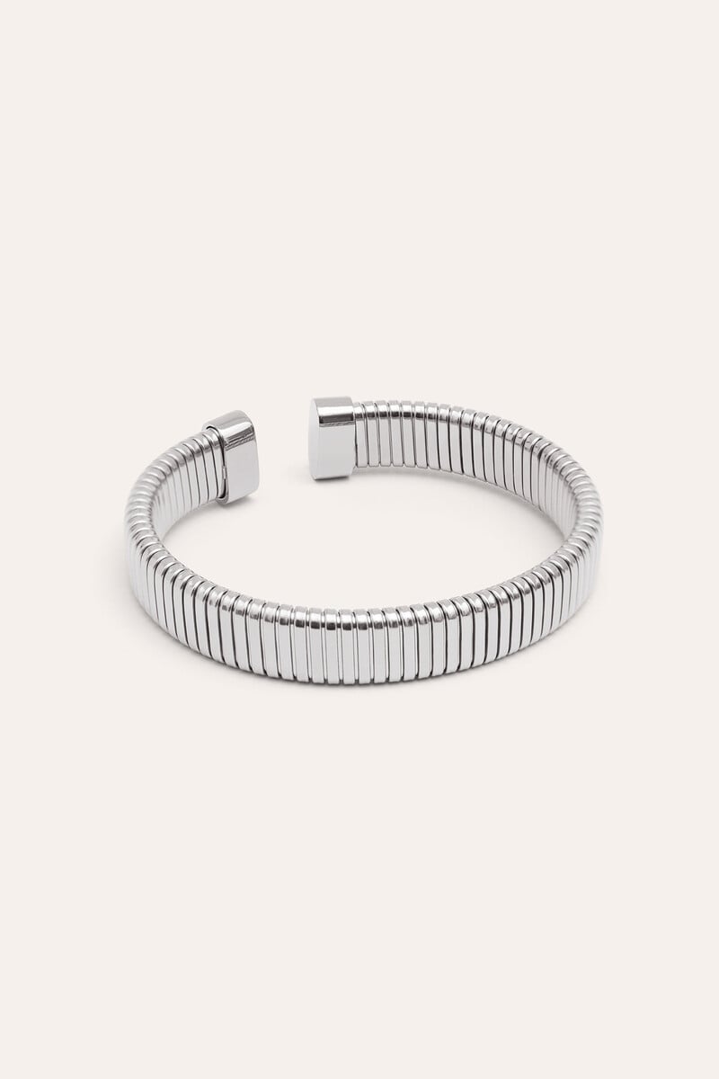 Cortefiel Brazalete Big Belt Acero