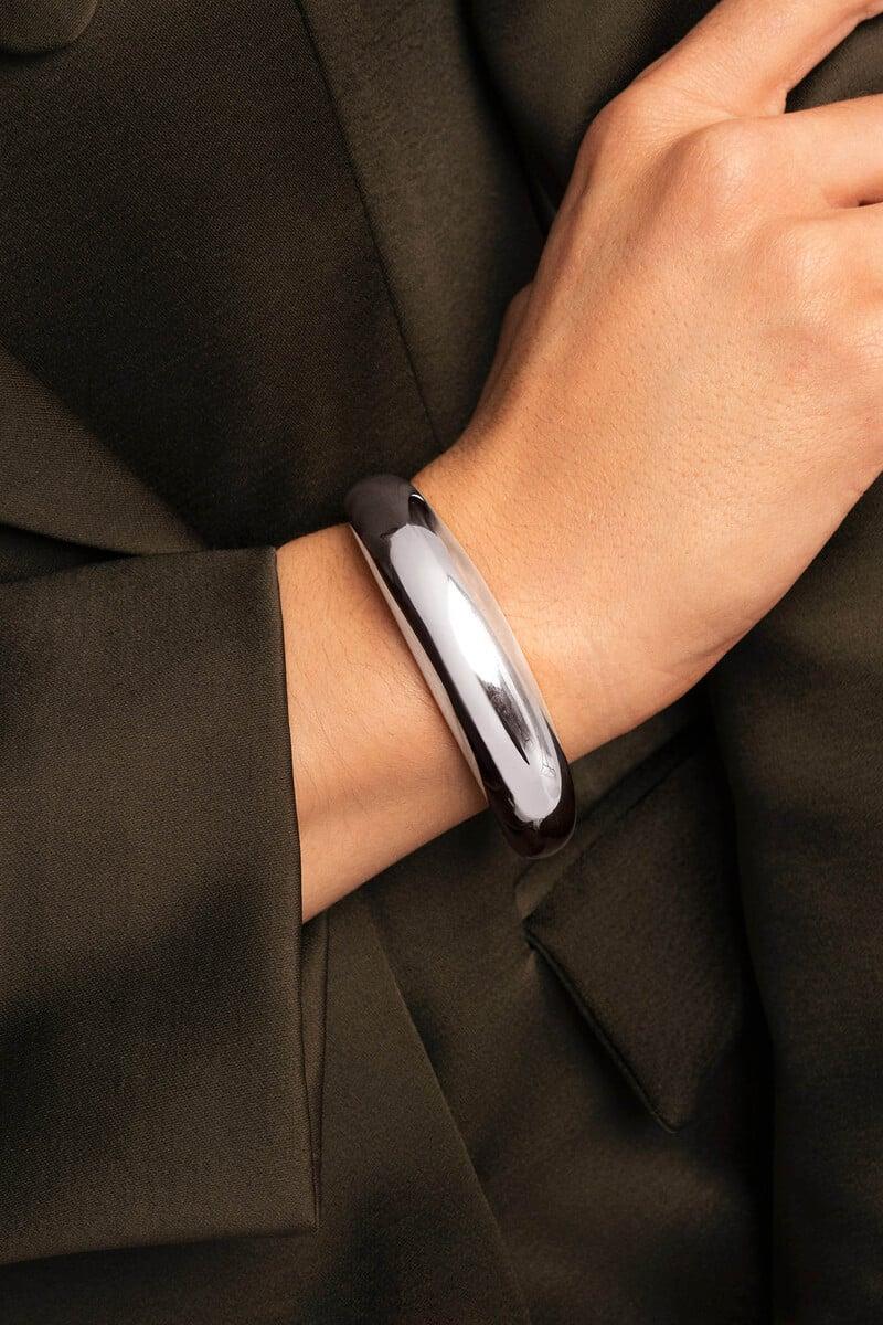 Cortefiel Brazalete Moon Acero