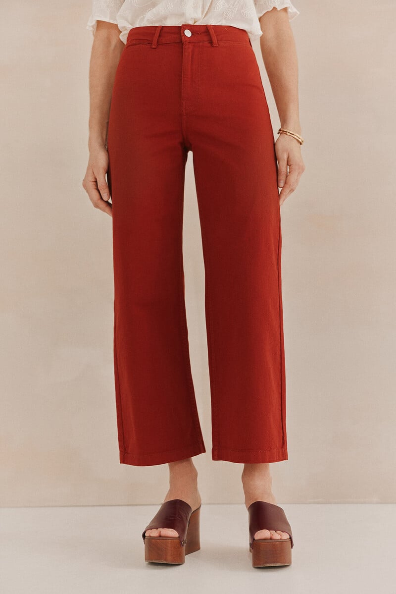 Cortefiel Briana. Jeans wide leg