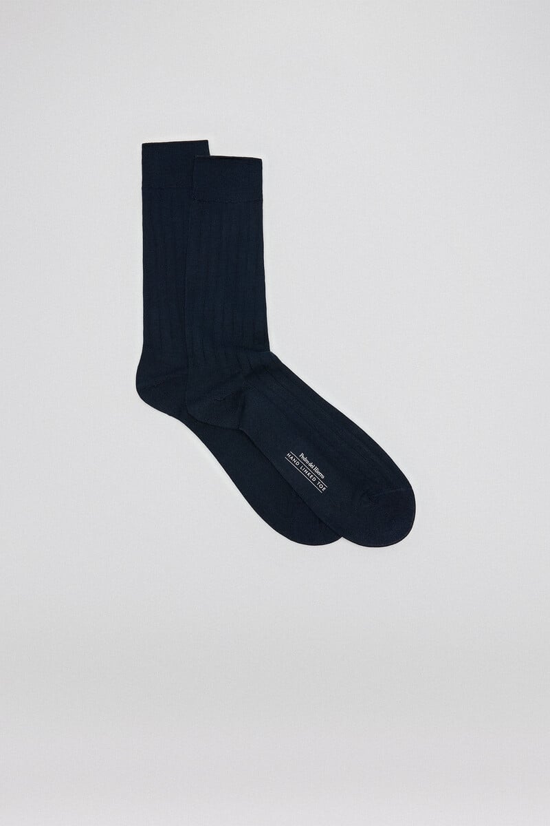Cortefiel Calcetín Liso Vestir