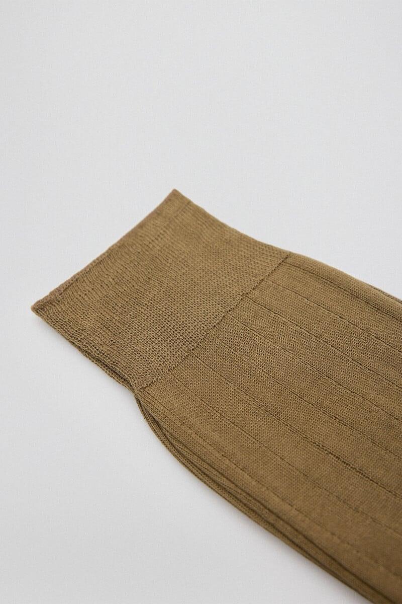 Cortefiel Calcetín Liso Vestir