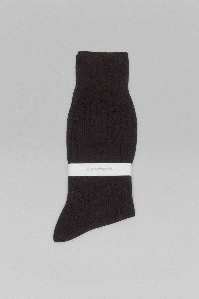 Cortefiel Calcetín liso vestir
