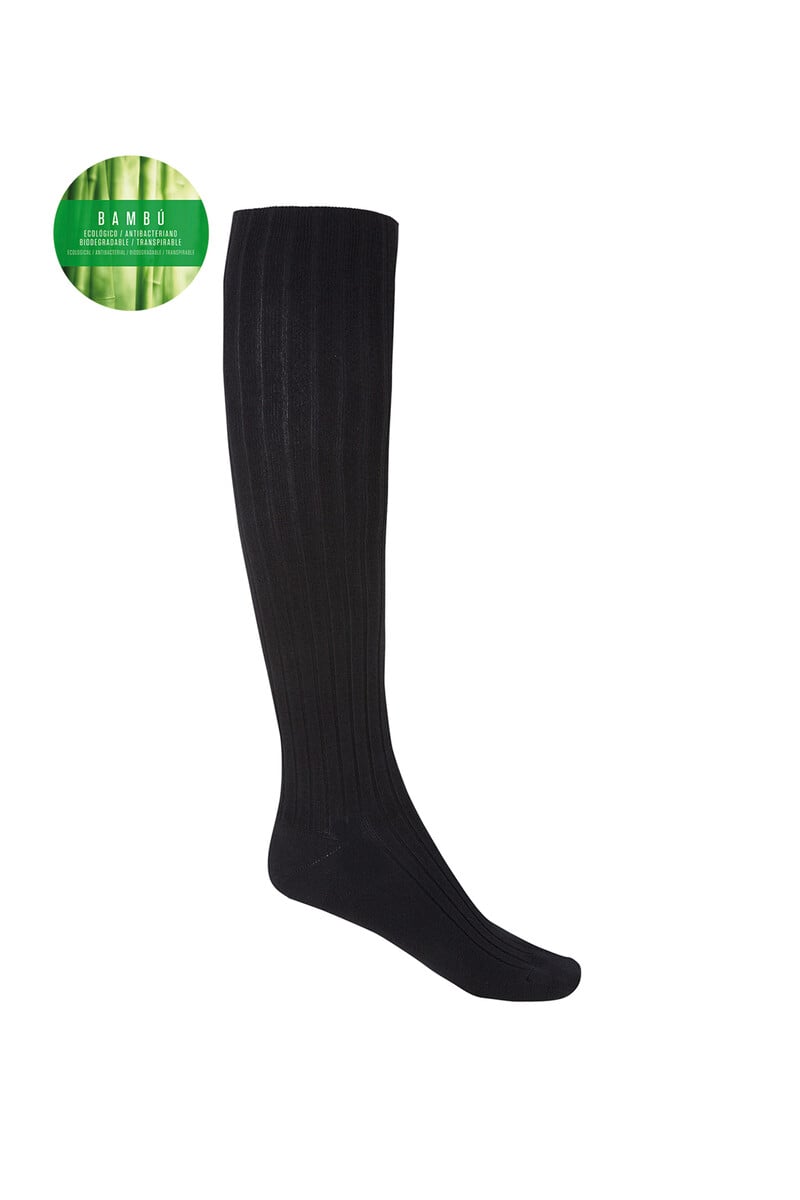 Cortefiel Calcetines altos canalé