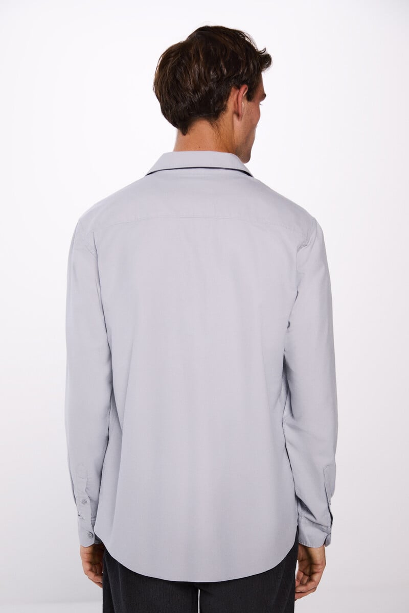 Cortefiel Camisa Algodón Cepillado