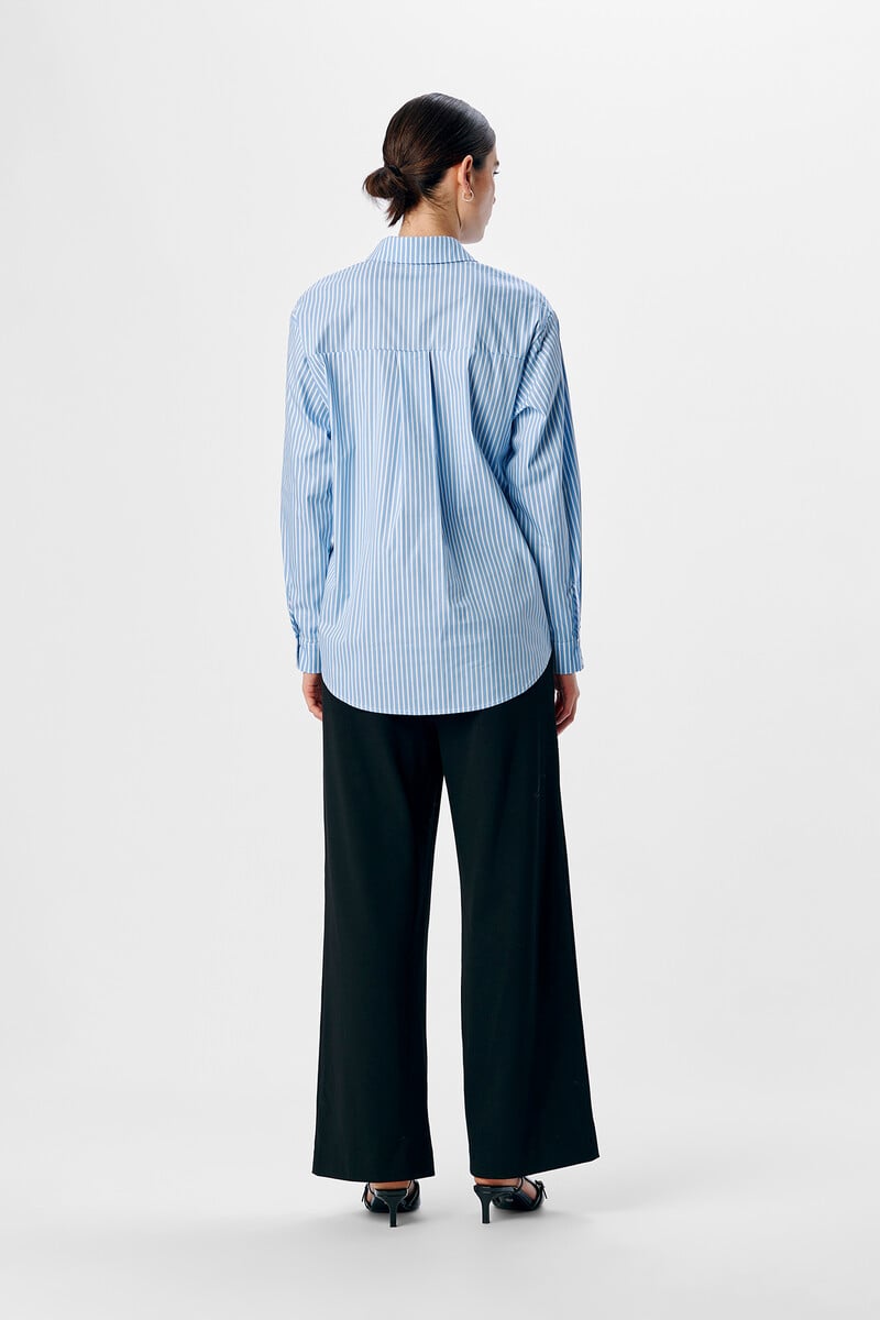 Cortefiel Camisa Amplia Rayas