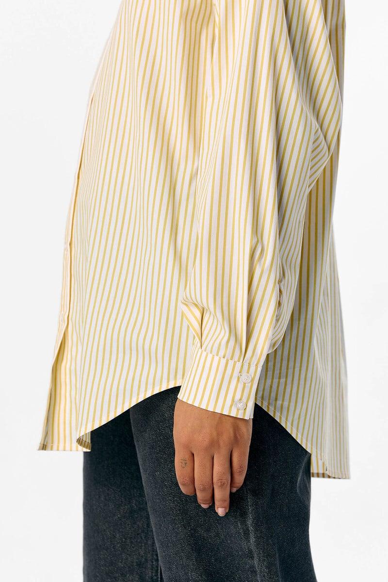 Cortefiel Camisa amplia rayas