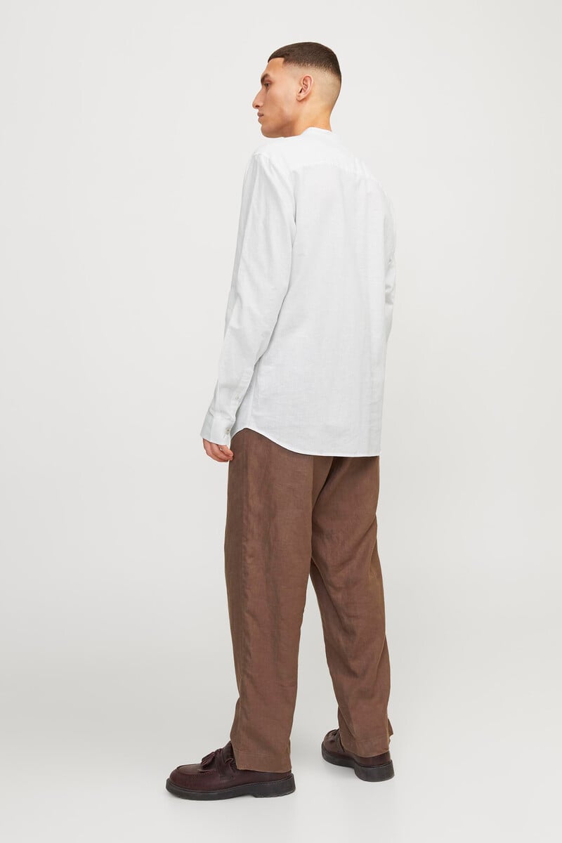 Cortefiel Camisa Con Cuello Mao
