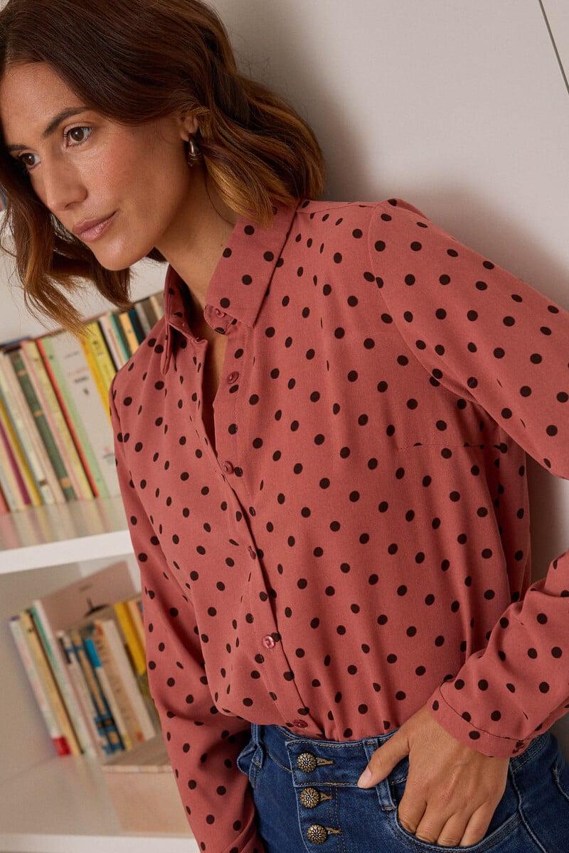 Cortefiel Camisa con lunares Mirta