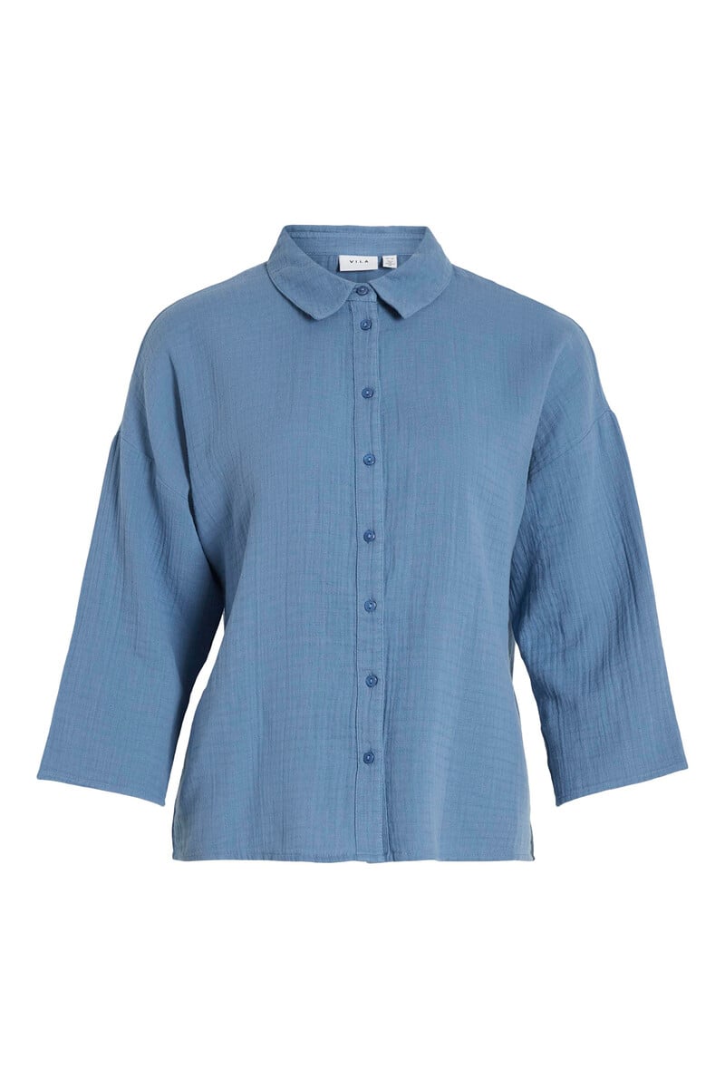 Cortefiel Camisa Con Manga 3/4