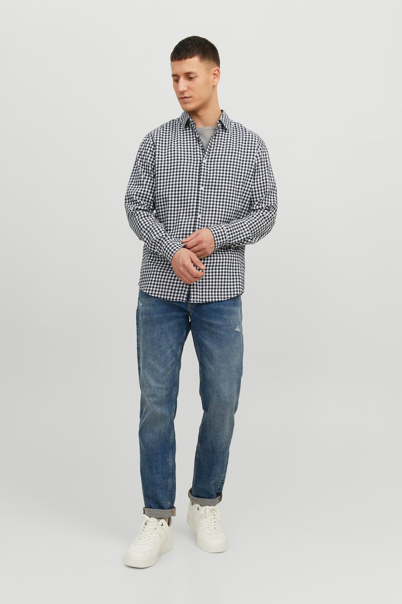 Cortefiel Camisa Confort Fit