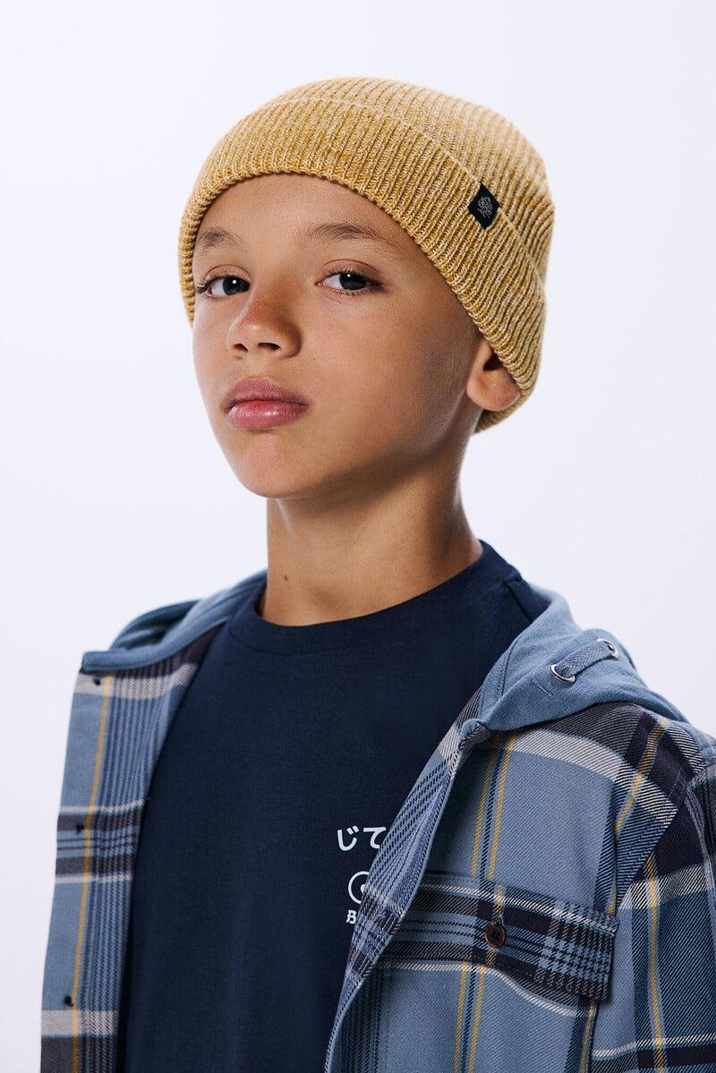 Cortefiel Camisa Cuadros Capucha Niño