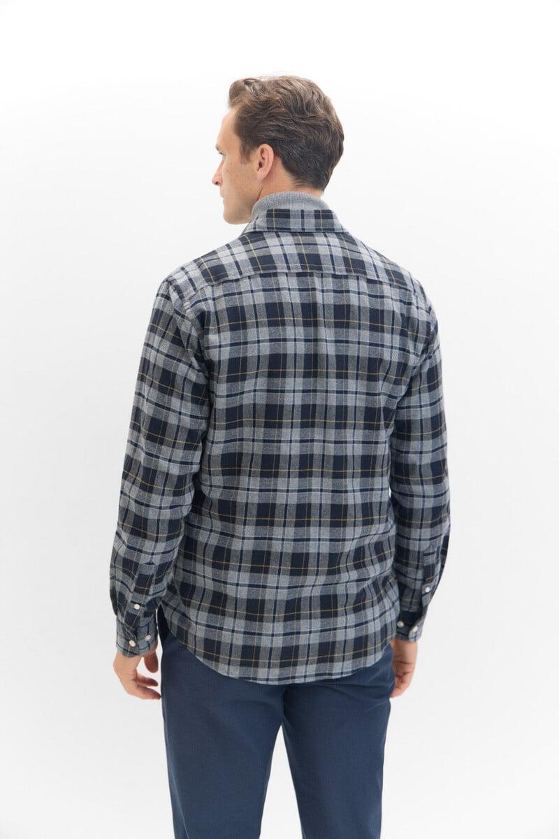 Cortefiel Camisa Cuadros Franela