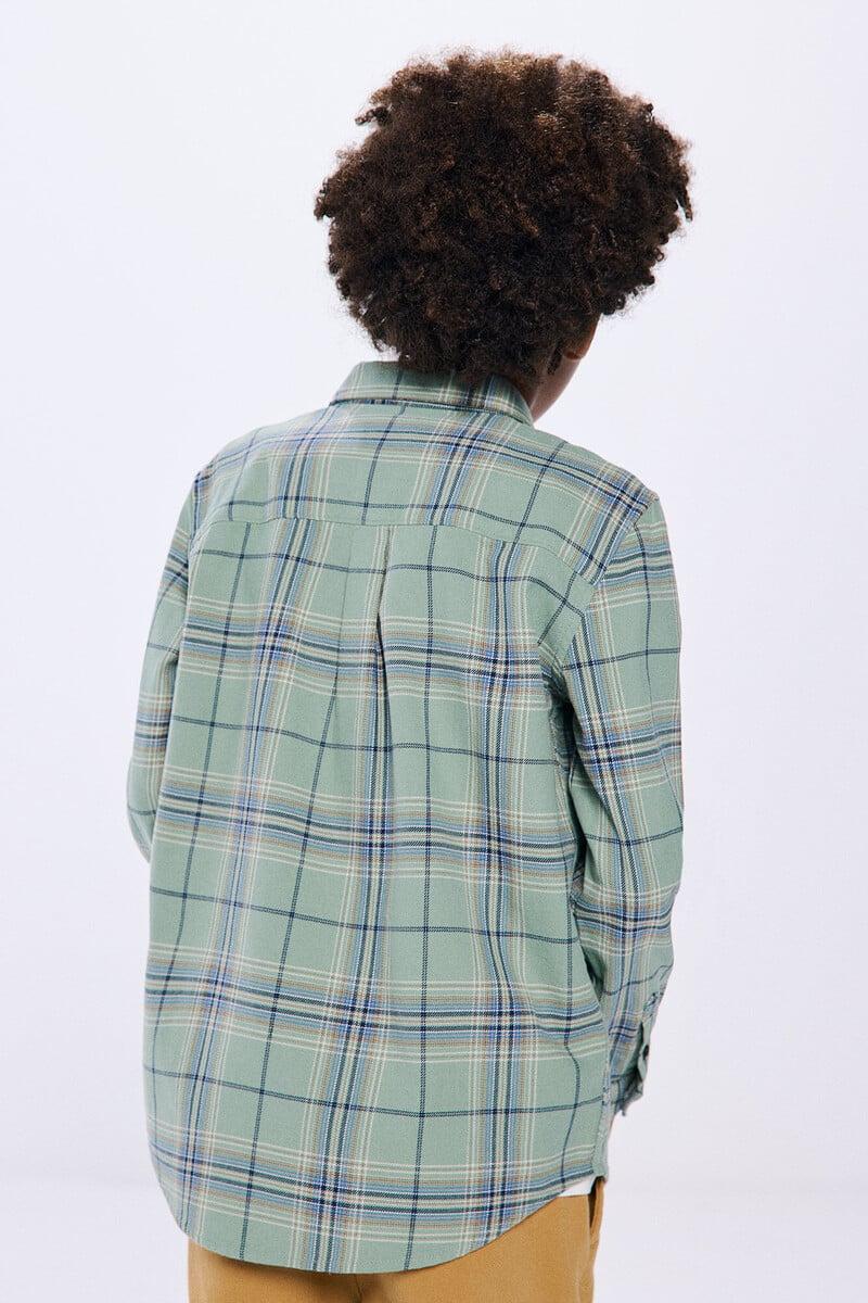 Cortefiel Camisa Cuadros Niño