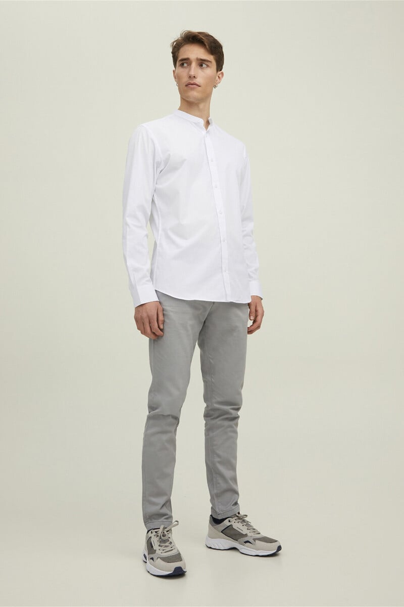 Cortefiel Camisa Cuello Mao