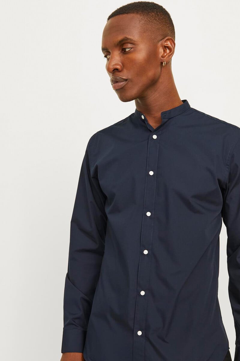 Cortefiel Camisa Cuello Mao