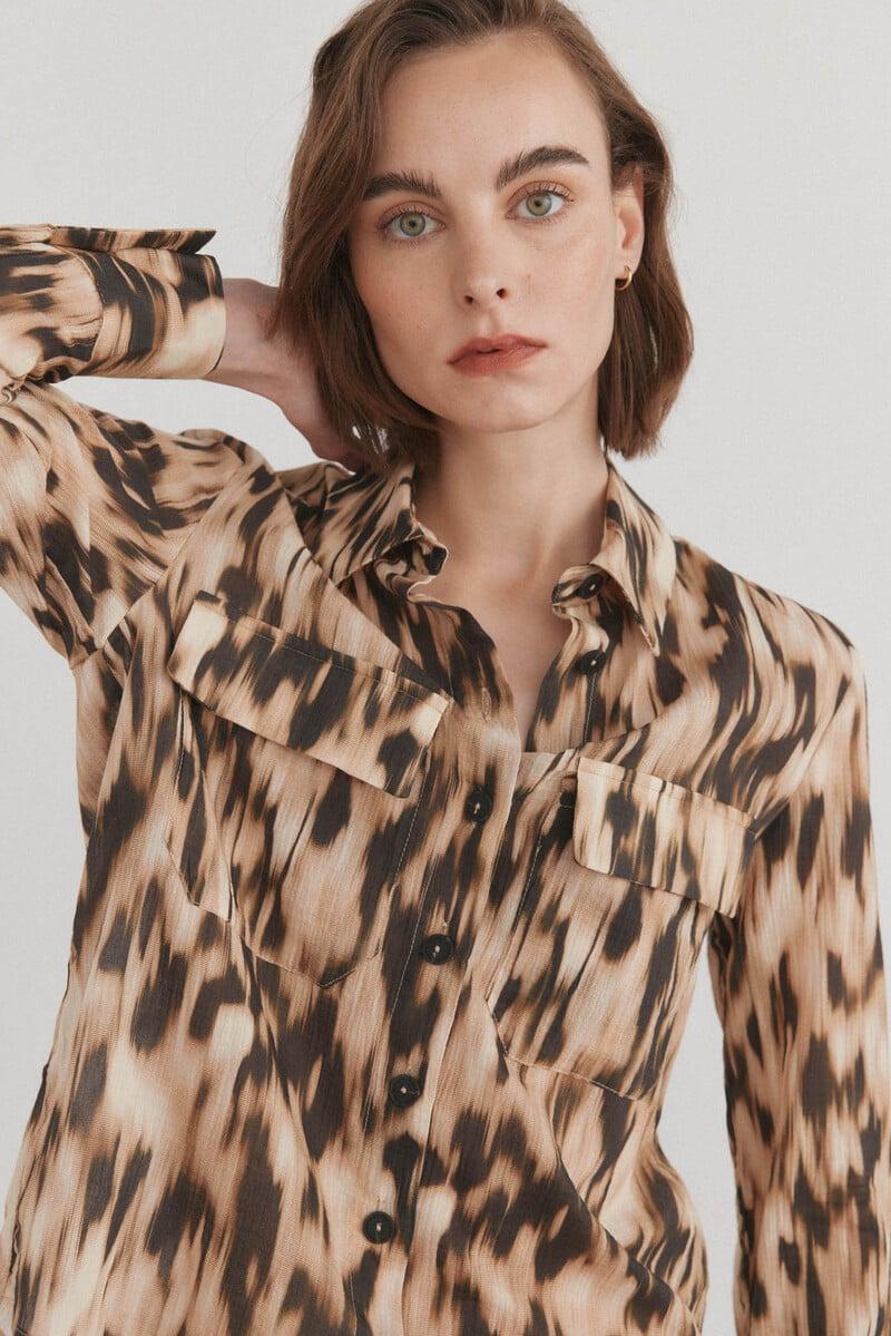 Cortefiel Camisa Cuello Solapa