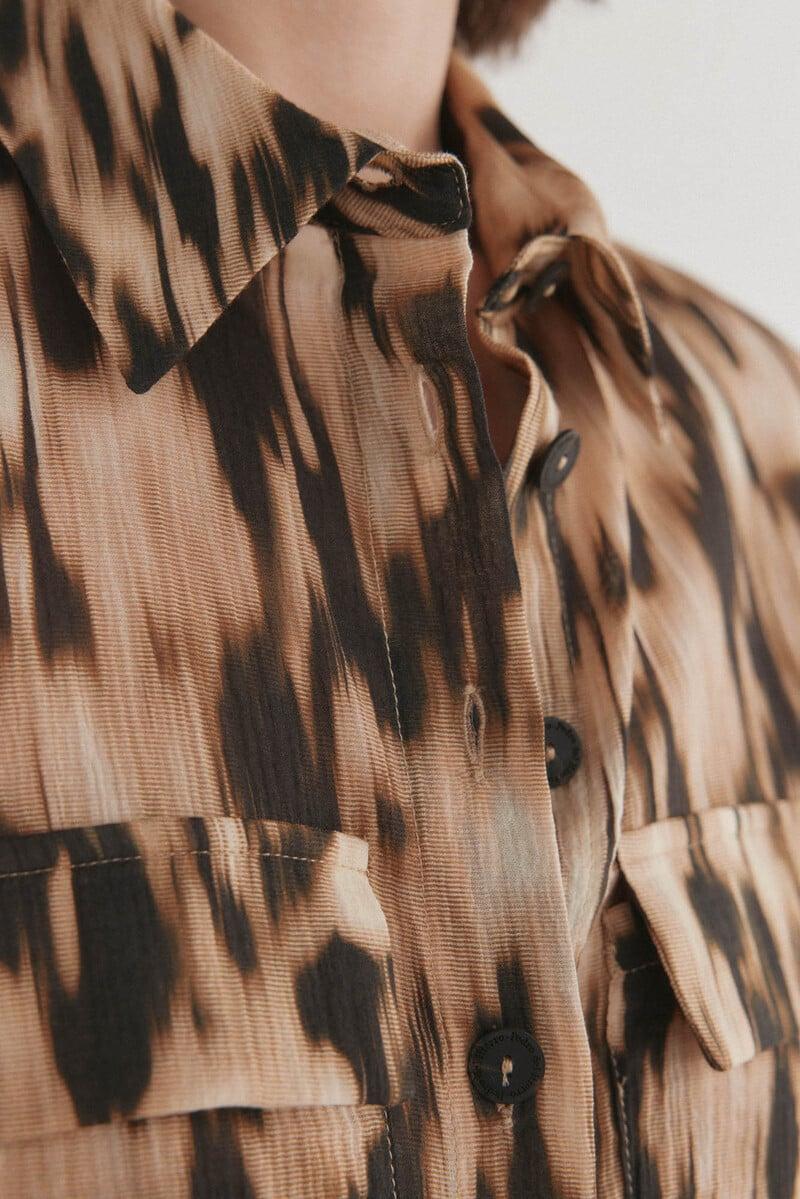 Cortefiel Camisa Cuello Solapa