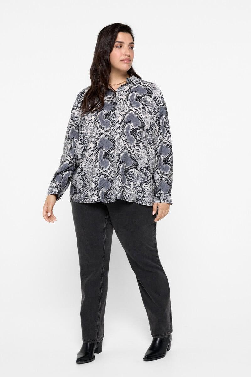 Cortefiel Camisa De Manga Larga Talla Grande