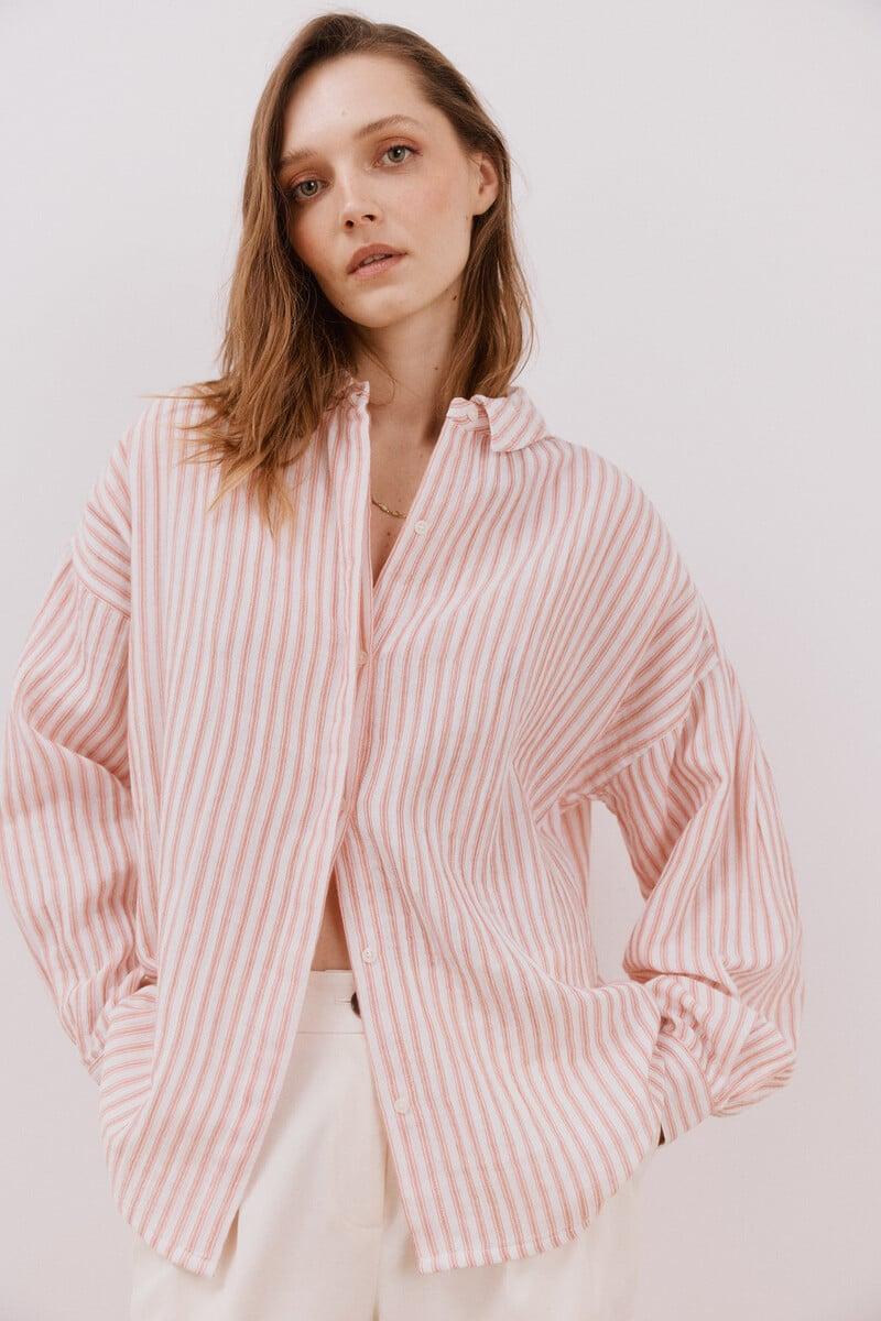 Cortefiel Camisa de rayas