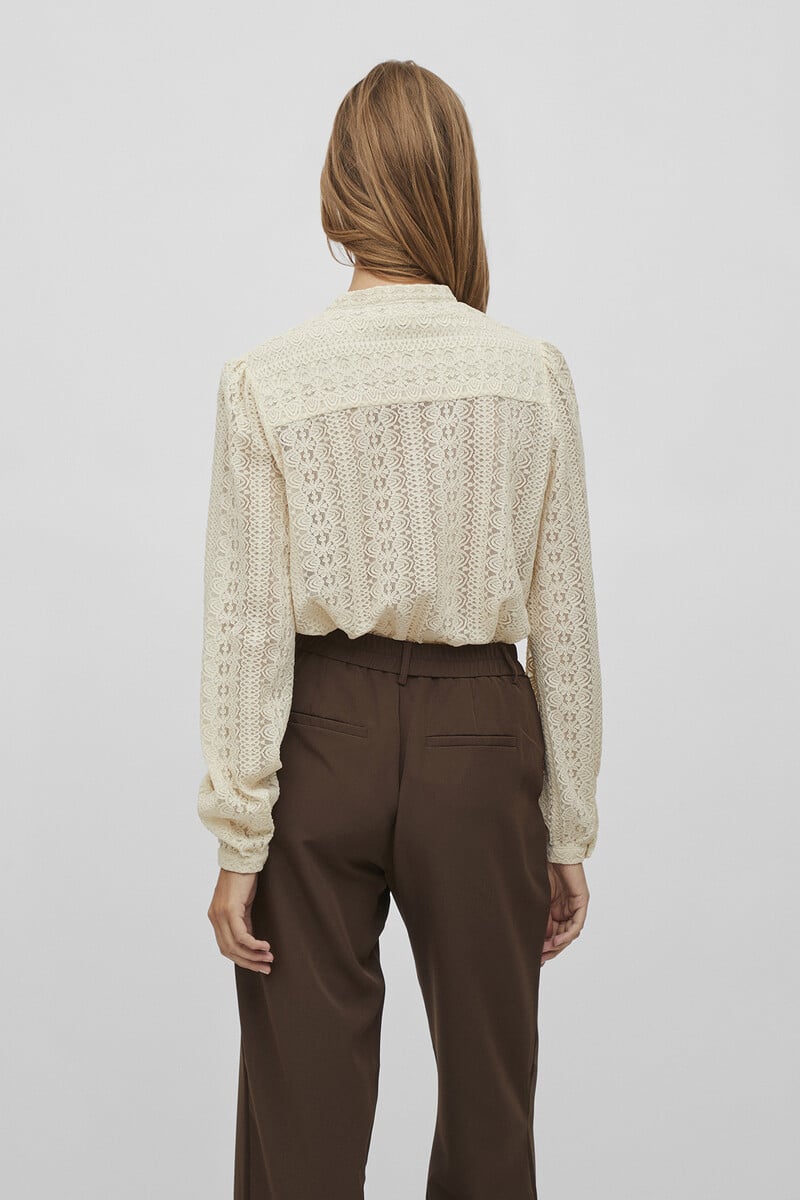 Cortefiel Camisa Encaje